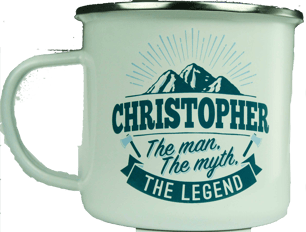 Thumbnail of the Top Guy® Christopher Mug