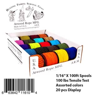Thumbnail of the ROPE SPOOL 1/16" X 100 FT