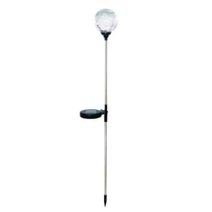 Thumbnail of the ASSORTED 33" TALL CRACKLE BALL SOLAR STAKE LIGHT