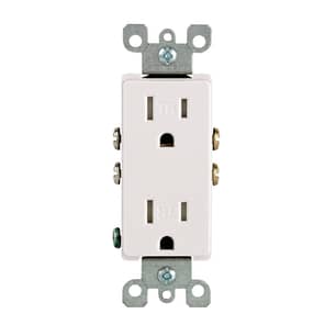 Thumbnail of the Decora Tamper Resistant Receptacle 15A 125V in White