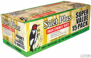 Thumbnail of the St. Albans Bay Suet plus High Energy Suet Cakes 15 Pack