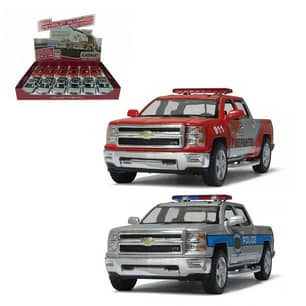 Thumbnail of the Chevy Silverado Police or Fire  Vehicle