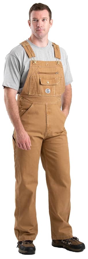 Thumbnail of the Berne® Men's Vintage Washed Duck Unlined Bib Overall