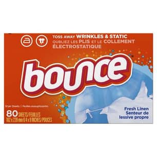 Thumbnail of the BOUNCE DRYER SHEETS FRESH LINEN 80 COUNT