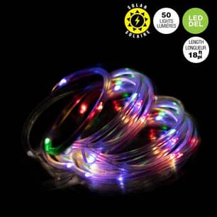Thumbnail of the Solar Clear PVC Rope Light with 50 Microdots -Multicolored