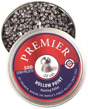 Thumbnail of the Crosman Premier Hollow Point pellets .22 Cal.  14.3gr  500ct