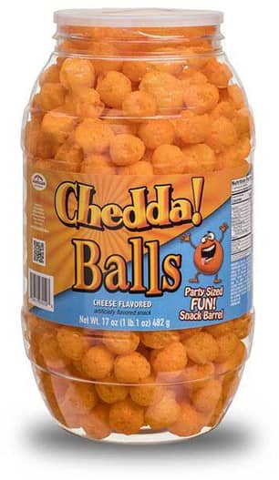 Thumbnail of the Chicago American Sweets & Snacks Chedda! Balls 482g