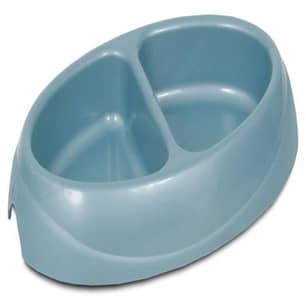 Thumbnail of the Petmate® Ultra Lightweight Double Diner Pet Bowl