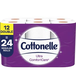 Thumbnail of the Cottonelle Ultra ComfortCare Toilet Paper 12 Double Rolls