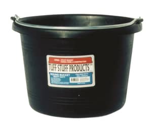 Thumbnail of the Tuff Stuff Products™ 8 Quart Plastic Bucket Black