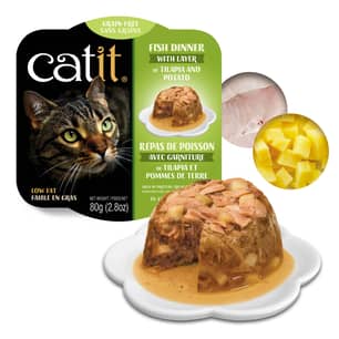 Thumbnail of the Catit Fish Dinner Tilapia and Potato 80g