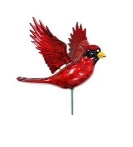 Thumbnail of the Exhart Garden Stake Cardinal Windy Wings 7" Assortment