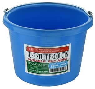Thumbnail of the Tuff Stuff Products™ 8 Quart Plastic Bucket Sky Blue