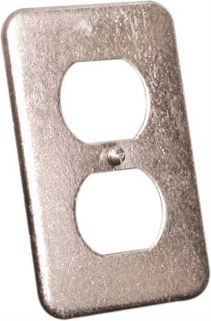 Thumbnail of the METAL UTILITY DUPLEX RECEPTACLE COVER
