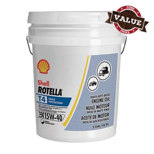 Thumbnail of the Shell Rotella® T4 Triple Protection® Motor Diesel Oil 15W-40, 18.9L