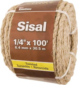 Thumbnail of the 1/4" TWISTED SISAL ROPE