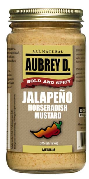 Thumbnail of the Aubrey D Jalapeno Horseradish Mustard 375ml