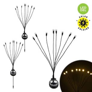 Thumbnail of the Danson Décor Solar Fireflies Stake Lights With 8 Stems Set Of 2