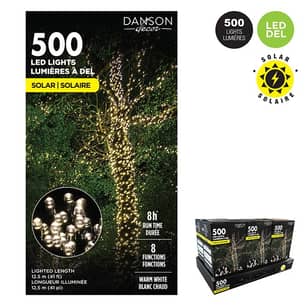 Thumbnail of the Danson Décor 500 Solar 5Mm Led String Lights With 8 Functions