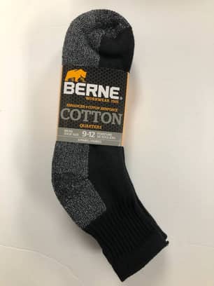 Thumbnail of the Berne®  4 Pack Cotton Quarter Socks