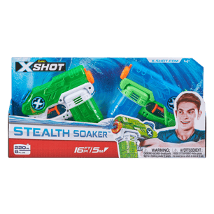 Thumbnail of the X SHOT WATER WARFARE DOUBLE STEALTH SOAKER