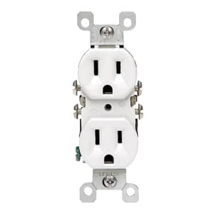 Thumbnail of the Duplex Receptacle 15 Amp 125 Volt Co/Alr in White