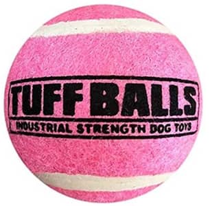 Thumbnail of the Petsport Tuff Ball 2.5" 2 pack Pink