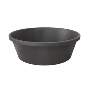 Thumbnail of the Red Barn® Rubber Feed Pan, Black, 15 Gallon