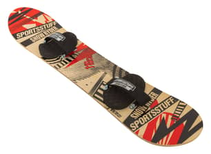 Thumbnail of the SNOWRYDER  WOODEN 110CM SNOWBOARD W/ VELCRO BNDS