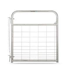 Thumbnail of the Tarter® Watchman Series Wire Mesh Gate, Galvanized, 4'
