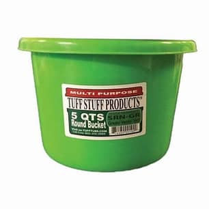 Thumbnail of the Tuff Stuff Products™ 5 Quart Round Bucket - Green