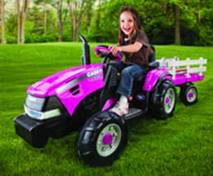 Thumbnail of the Case IH Magnum Pink Ride On Tractor