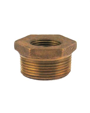 Thumbnail of the Plumbeeze - Bronze Bushing 3/4" Mpt X1/2" Fpt - No
