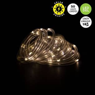 Thumbnail of the Danson Décor Solar Clear Pvc Rope Light With 50 Microdot Leds