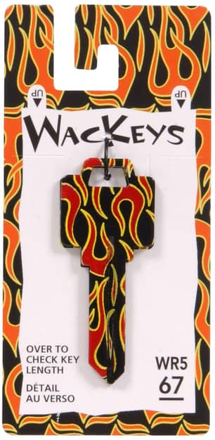 Thumbnail of the Key Blank #67 Wackey Flame-S