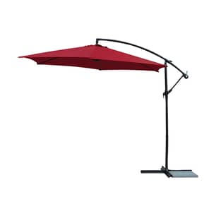 Thumbnail of the 10' Deluxe Aluminum Offset Umbrella - Poppy Red