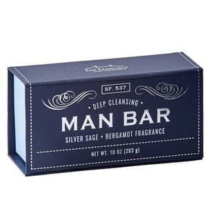 Thumbnail of the Man Bar Silver Sage Bergamot 10Oz Bar Soap