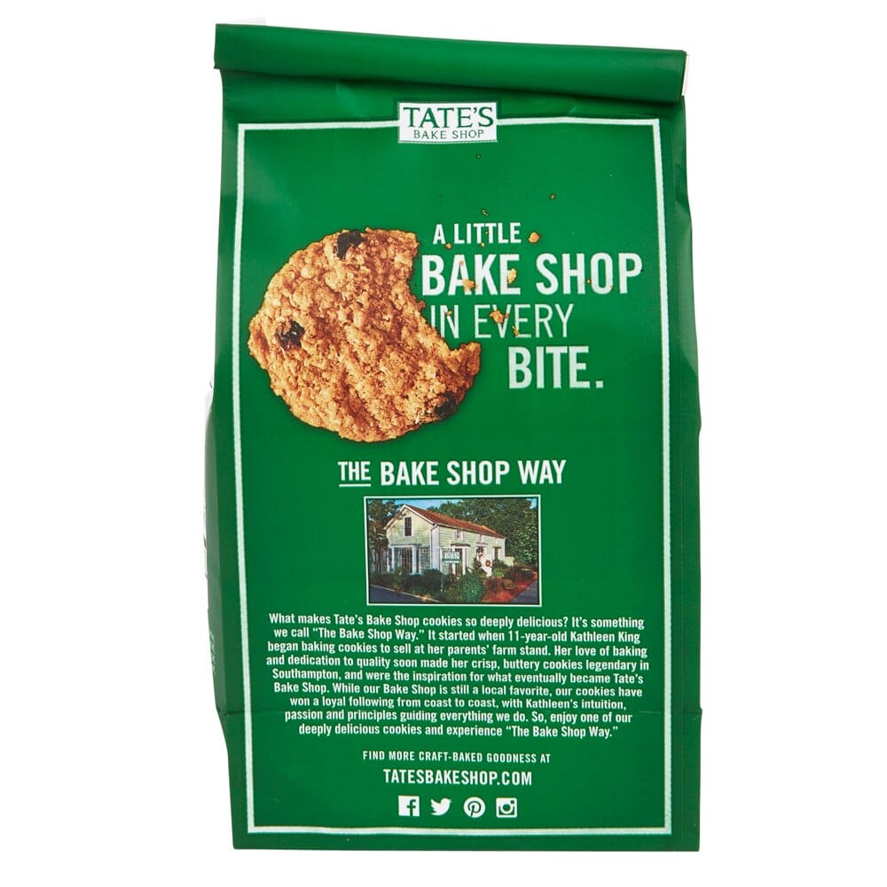 Tate's Bake Shop Oatmeal Raisin Cookies, 7 oz