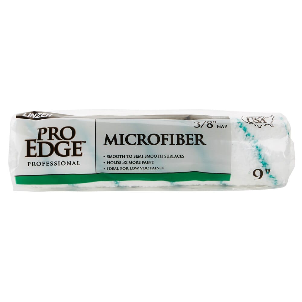 Linzer Pro Edge Professional Microfiber Roller, 9"