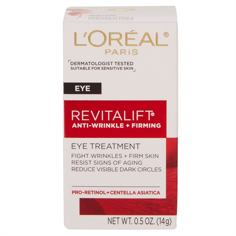 L'Oreal Revitalift Anti-Wrinkle + Firming Eye Cream Moisturizer, .5 oz