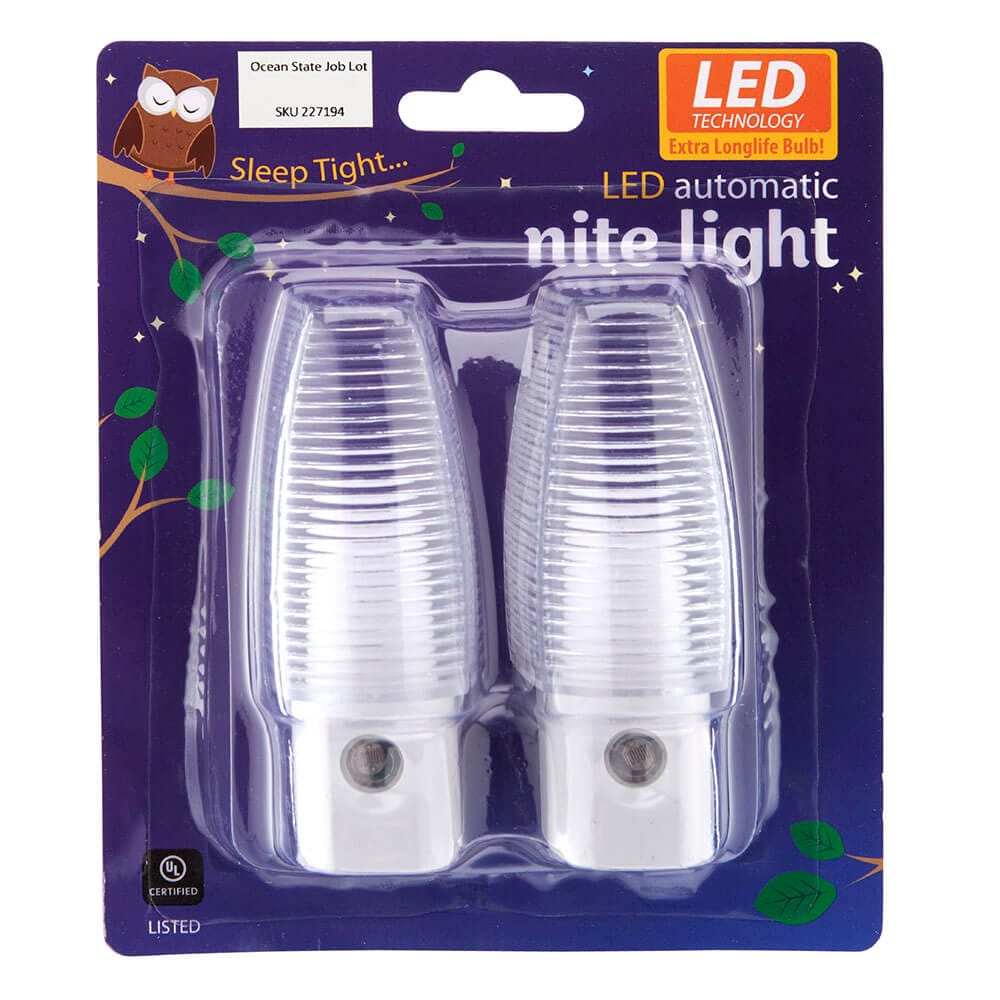 LED Automatic Nite Light, 2 Count