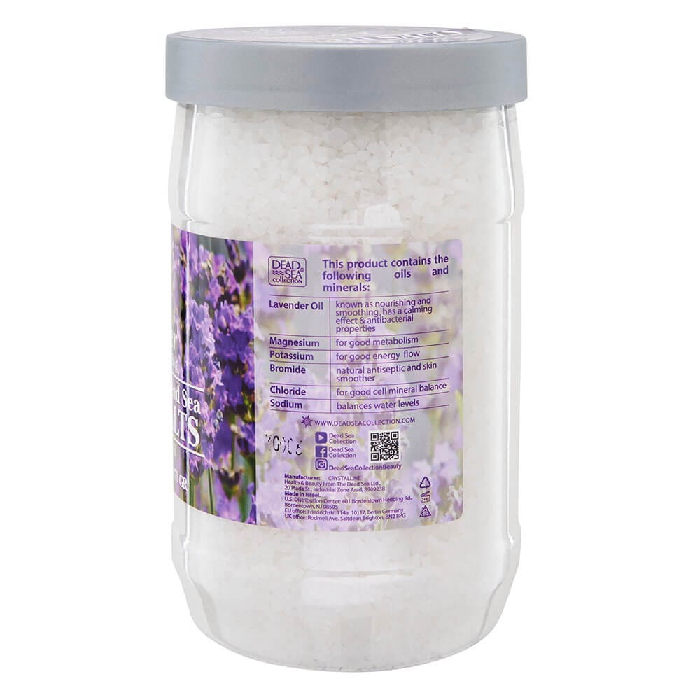 Dead Sea Lavender 100% Natural Bath Salts, 34.2 oz