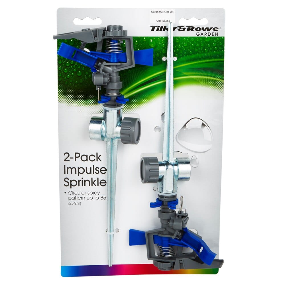 Tiller & Rowe Impulse Sprinkler, 2-Pack