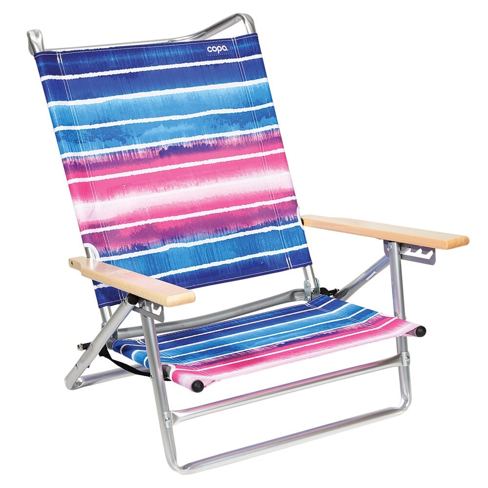 5-Position Copa Lay Flat Aluminum Beach Chair