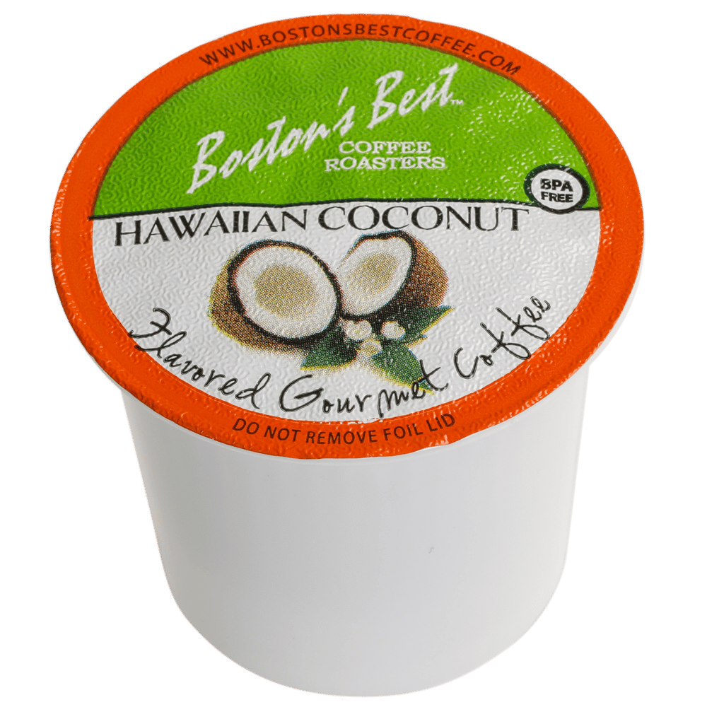 Boston's Best Hawaiian Coconut Gourmet Coffee Cups, 42 Count