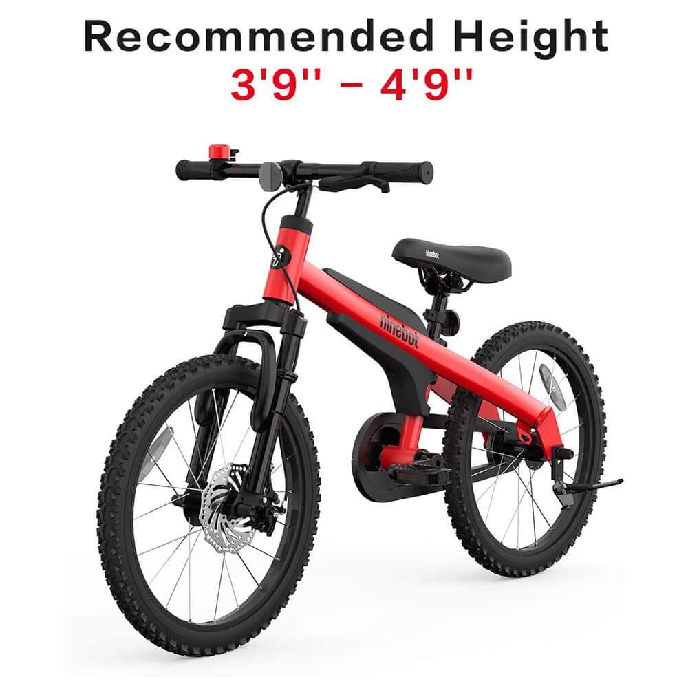 Segway Ninebot 18" Kids' Bike with Kickstand, Red