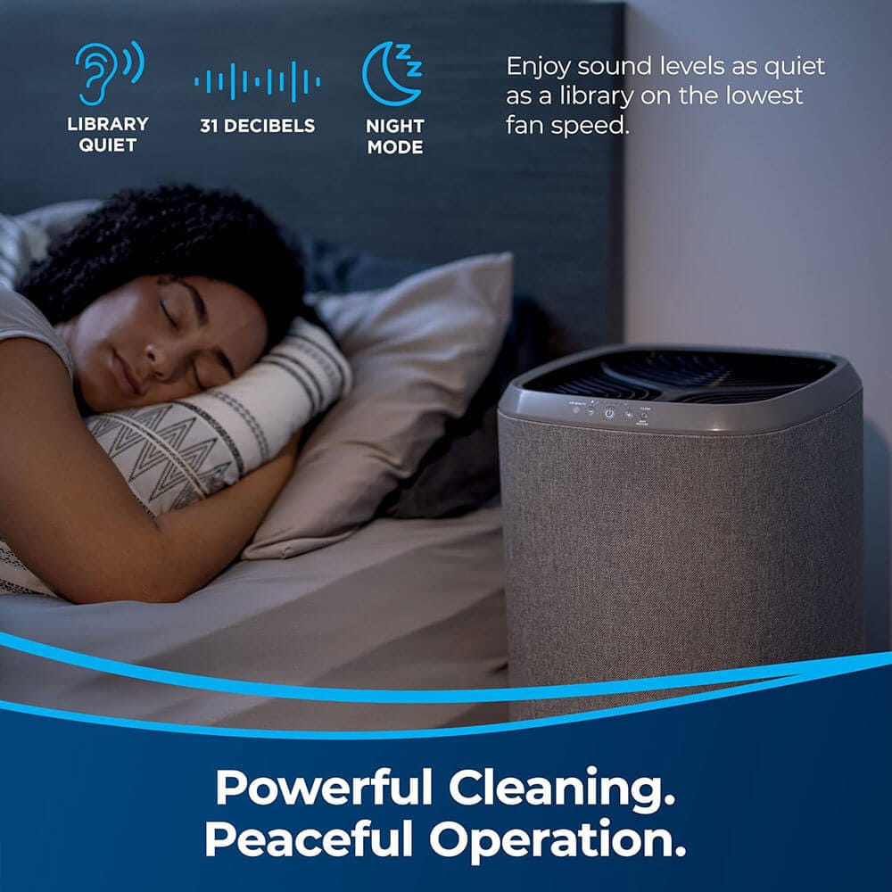 BISSELL air280 Smart Air Purifier with HEPA & Carbon Filters for Large Rooms