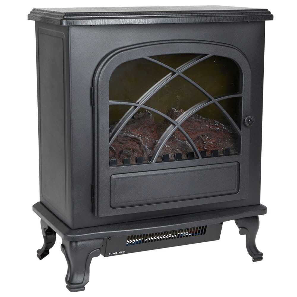 Lifesmart Infrared Electric Fireplace Stove Heater with Remote