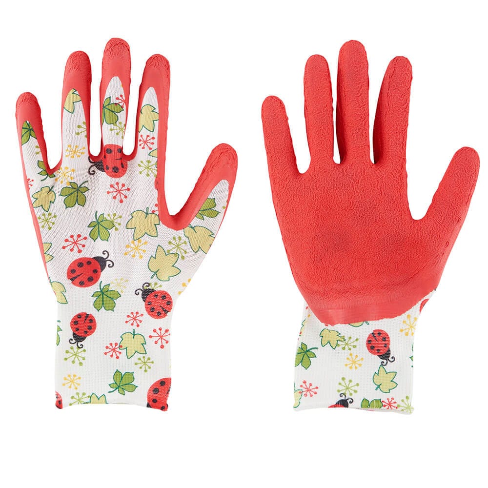 Garden Grove Women's Foam Nitrile Orange Latex-Coated Garden Glove