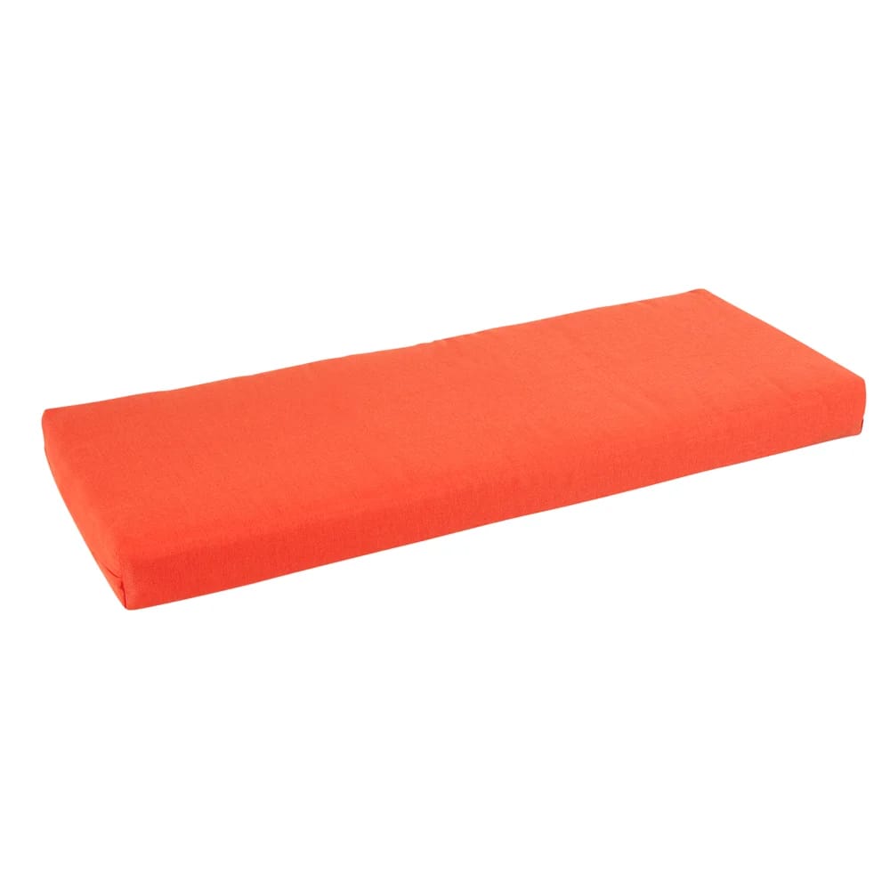 Outdoor Bench Cushion, Coral